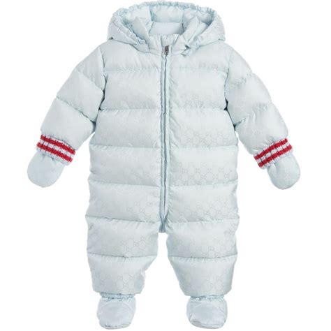 gucci baby snowsuit.